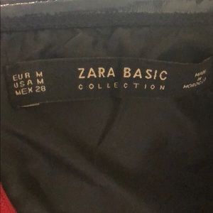 Zara Red tropical Spaghetti dress  • S